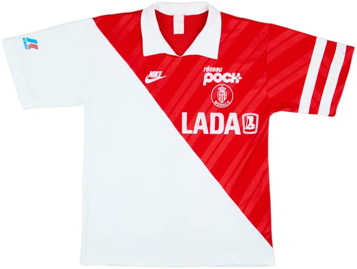 Camiseta de local del Monaco 1989-90 - 9/10 - (L)