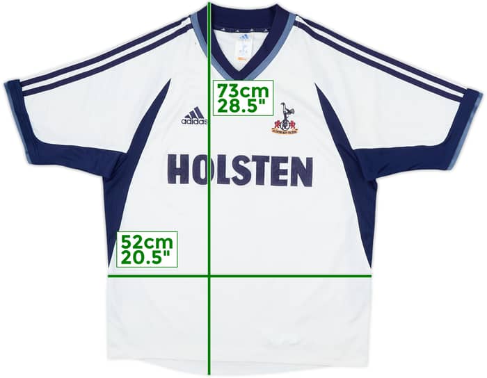 2001-02 Tottenham Home Shirt - 5/10 - (M)