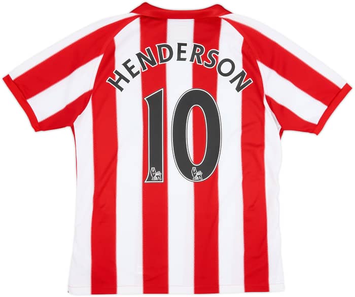 2010-11 Sunderland Home Shirt Henderson #10 - 5/10 - (S)