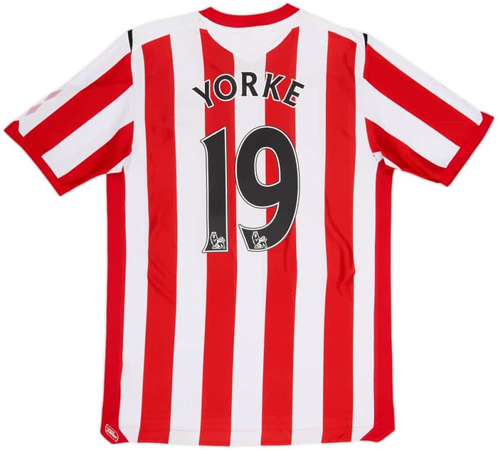 2007-08 Sunderland Home Shirt Yorke #19 - 7/10 - (L)