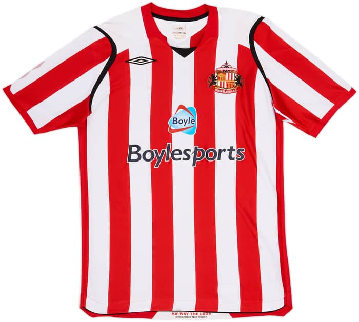 2007-08 Sunderland Home Shirt Yorke #19 - 7/10 - (L)