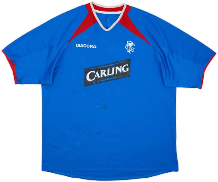 2003-05 Rangers Home Shirt - 4/10 - (XL)