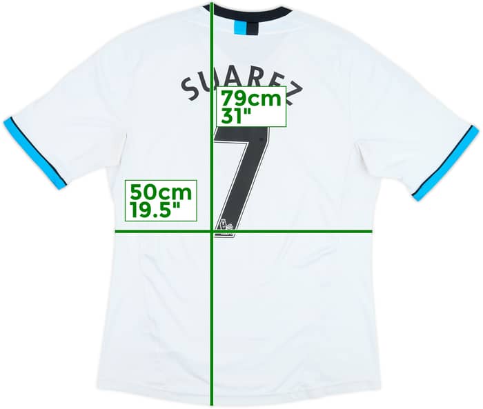 2011-12 Liverpool Third Shirt Suarez #7 - 6/10 - (L)
