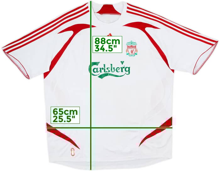 2007-08 Liverpool Away Shirt - 5/10 - (4XL)