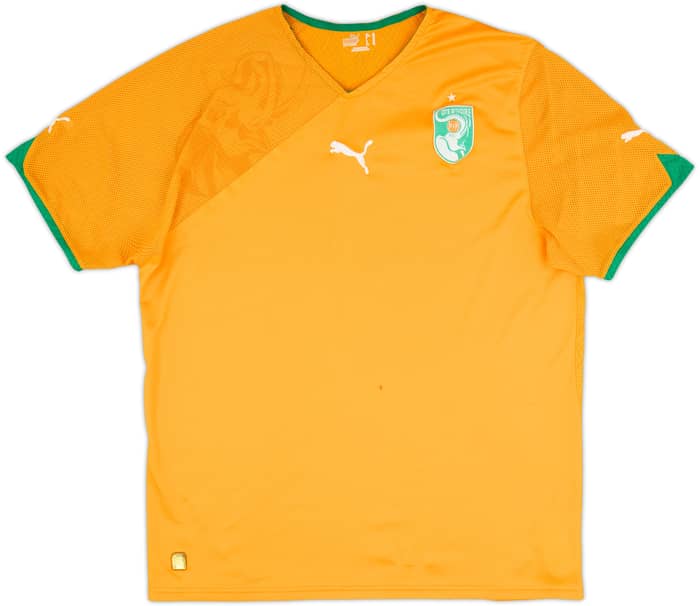 2010-11 Ivory Coast Home Shirt - 4/10 - (XL)