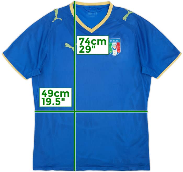 2007-08 Italy Home Shirt - 5/10 - (M)
