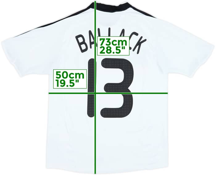 2008-09 Germany Home Shirt Ballack #13 - 8/10 - (XL.Boys)