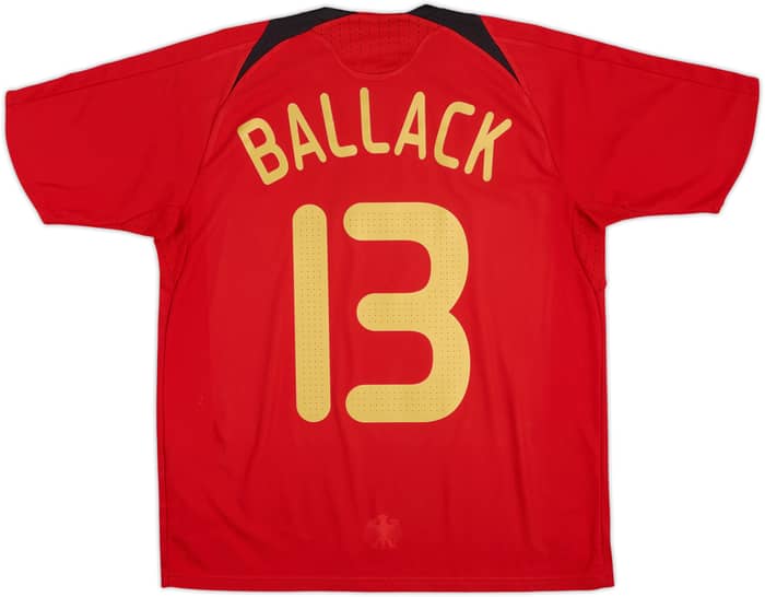 2008-09 Germany Away Shirt Ballack #13 - 8/10 - (XL.Boys)