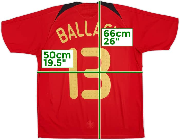 2008-09 Germany Away Shirt Ballack #13 - 8/10 - (XL.Boys)