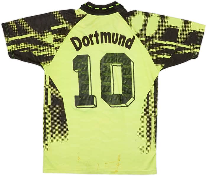 1992-93 Borussia Dortmund Home Shirt #10 - 5/10 - (XS)