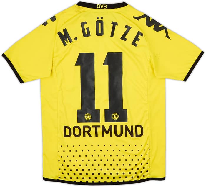 2011-12 Borussia Dortmund Home Shirt M. Gotze #11 - 6/10 - (L.Boys)