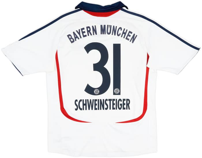 2006-07 Bayern Munich Away Shirt Schweinsteiger #31 - 6/10 - (XL.Boys)