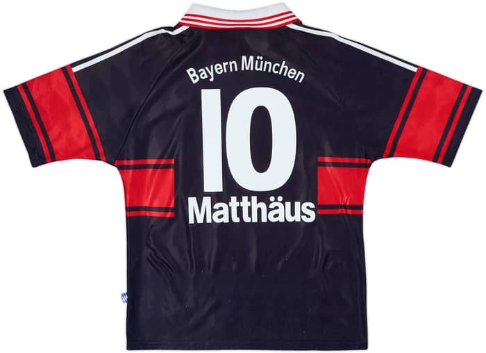 1997-99 Bayern Munich Home Shirt Matthaus #10 - 7/10 - (Y)