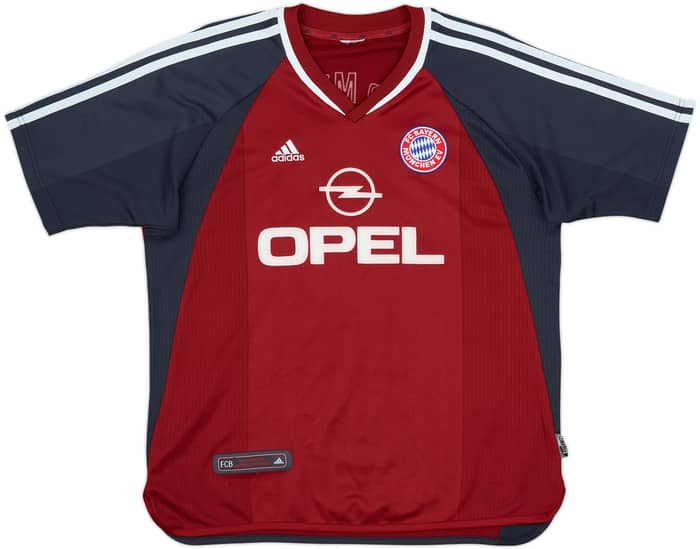 2001-02 Bayern Múnich Camiseta de local Elber #9 - 8/10 - (Y)