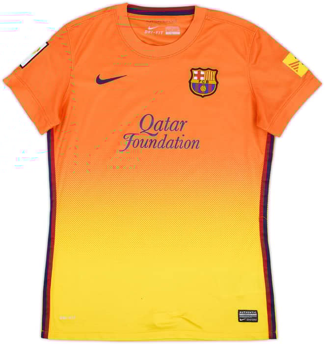 2012-13 Barcelona Away Shirt - 9/10 - (Women's S)