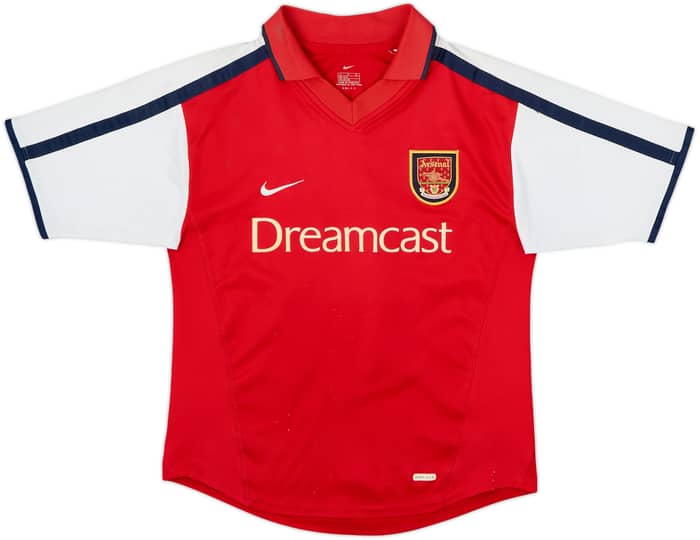 2000-02 Arsenal Home Shirt Henry #14 - 6/10 - (L.Boys)