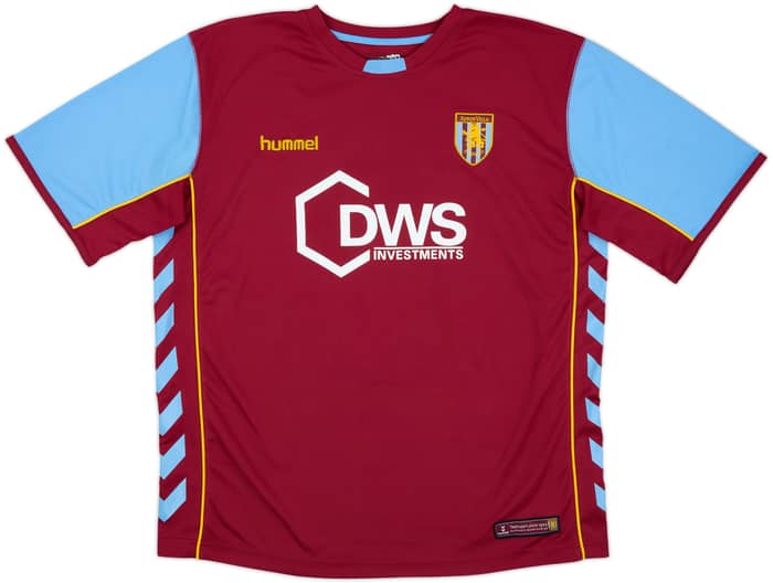 2005-06 Aston Villa Camiseta Local Angel #9 - 6/10 - (XL)