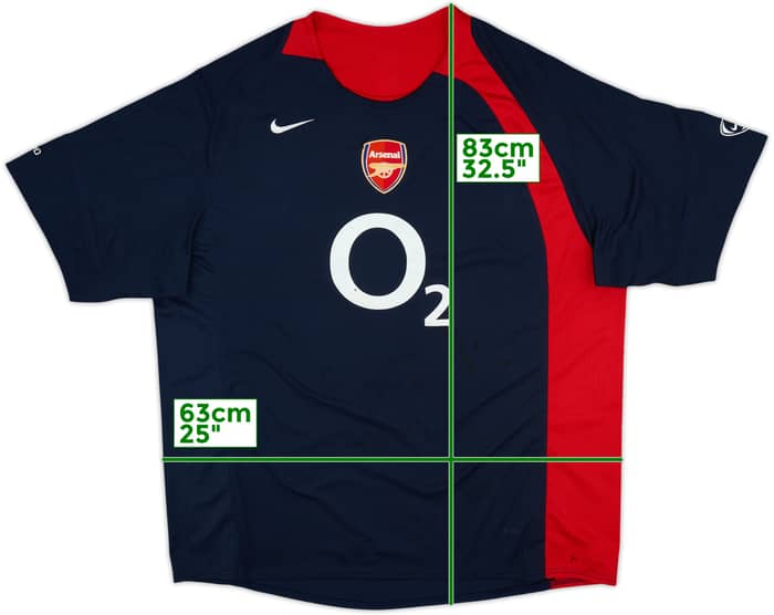 2004-05 Arsenal Nike Training Shirt - 6/10 - (3XL)