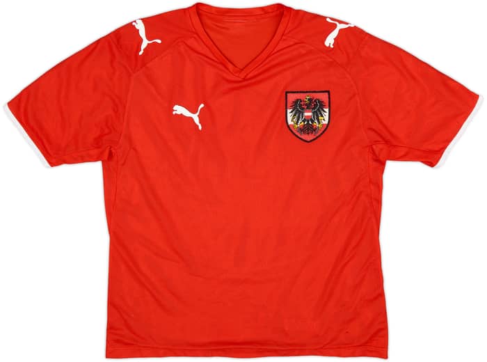 Camiseta de local de Austria 2008-09 - 5/10 - (XL.Niños)