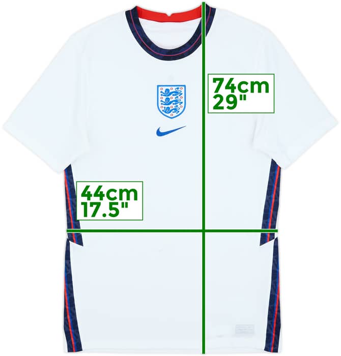 2020-22 England Home Shirt - 4/10 - (S)