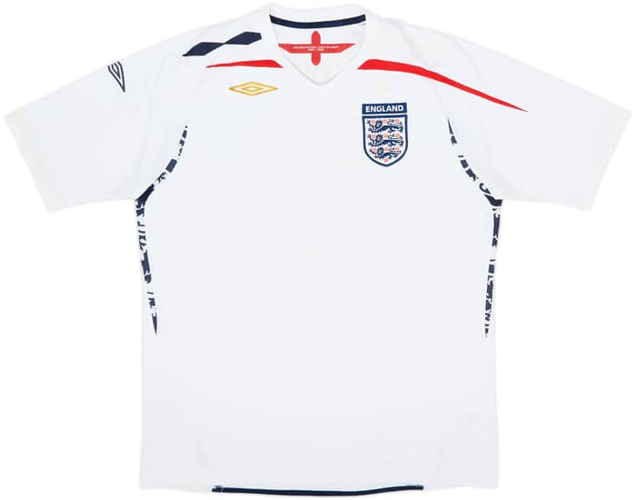 2007-09 England Home Shirt - 5/10 - (L)