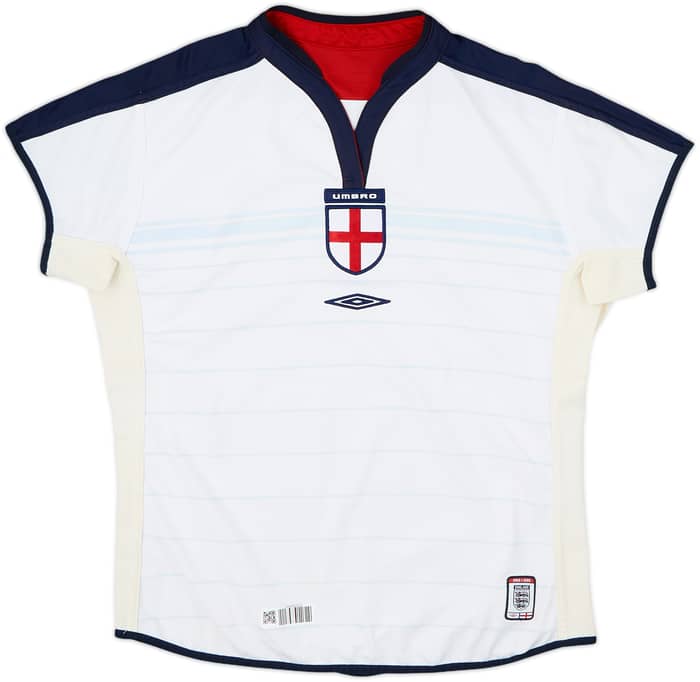 2003-05 England Home Shirt - 7/10 - (Women's M)