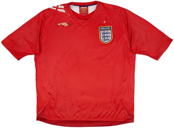 2006-08 England Away Shirt - 4/10 - (XL)