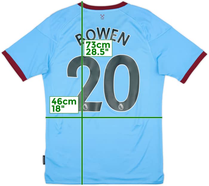 2020-21 West Ham Away Shirt Bowen #20 - 10/10 - (M)