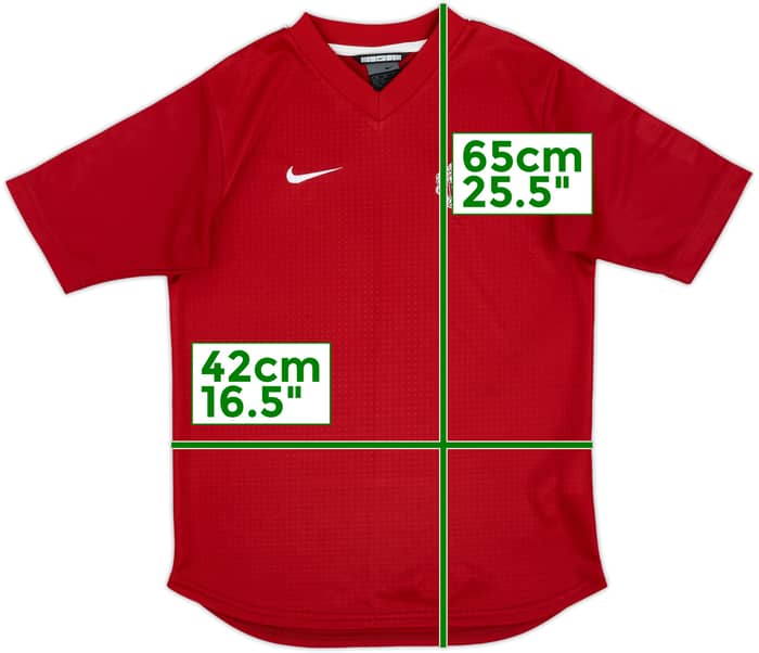 2002-03 Manchester United Nike Training Shirt - 9/10 - (M.Boys)