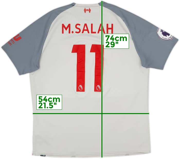 2018-19 Liverpool Third Shirt M.Salah #11 - 5/10 - (L)