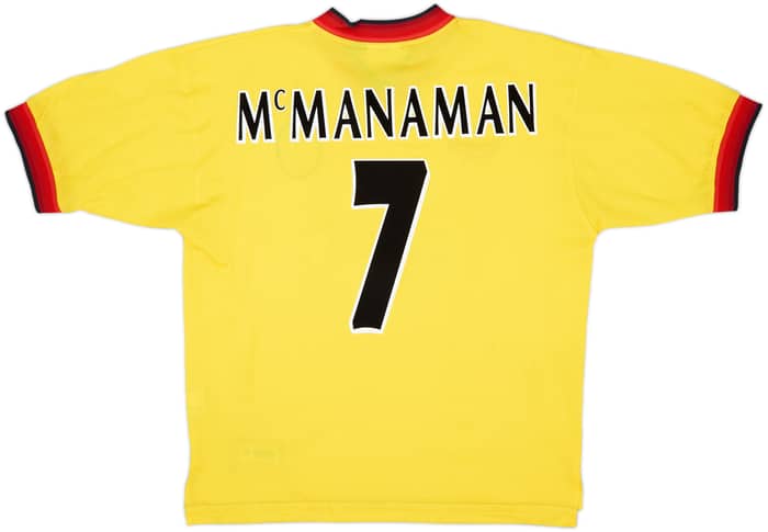 1997-99 Liverpool Away Shirt McManaman #7 - 8/10 - (L)