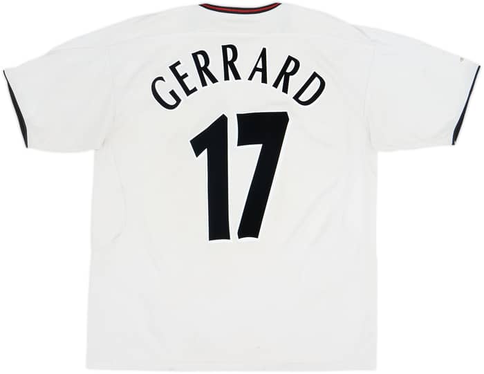 2003-04 Liverpool Away Shirt Gerrard #17 - 6/10 - (L)
