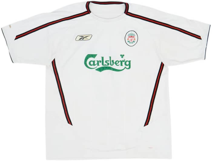 2003-04 Liverpool Away Shirt Gerrard #17 - 6/10 - (L)