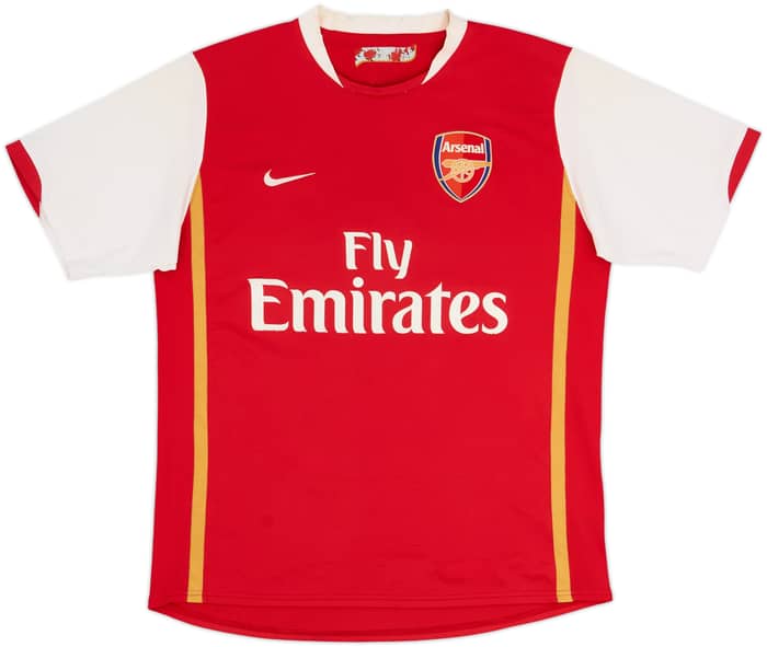 2006-08 Arsenal Camiseta Local Fabregas #4 - 6/10 - (M)