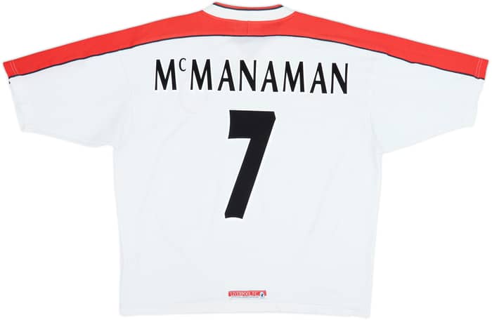 Camiseta de visitante del Liverpool 1998-99 McManaman #7 - 6/10 - (L)