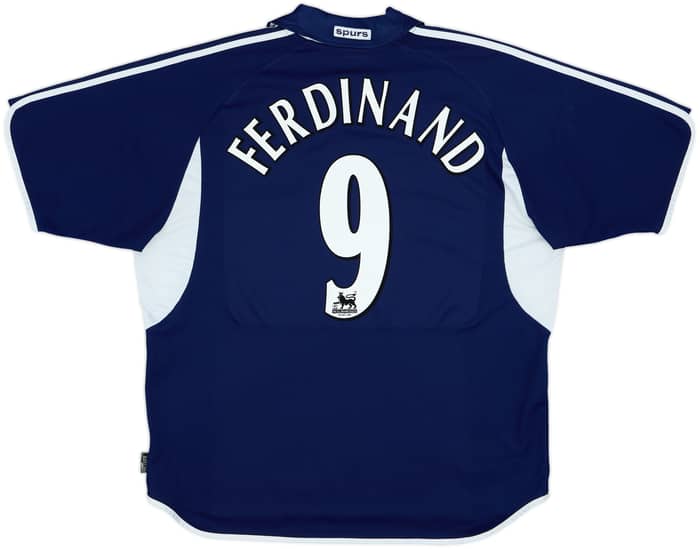 2000-01 Tottenham Away Shirt Ferdinand #9 - 8/10 - (XL)