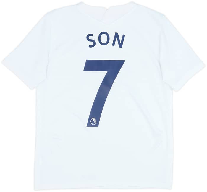 2021-22 Tottenham Home Shirt Son #7 - 9/10 - (XL.Boys)