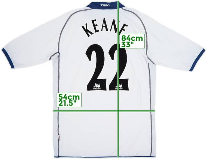 2002-04 Tottenham Home Shirt Keane #22 - 4/10 - (3XL)