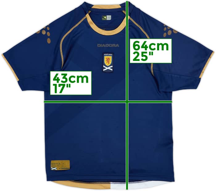 2007-08 Scotland Home Shirt - 5/10 - (M.Boys)