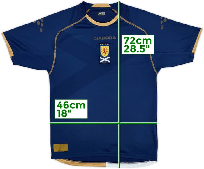 2007-08 Scotland Home Shirt - 5/10 - (S)