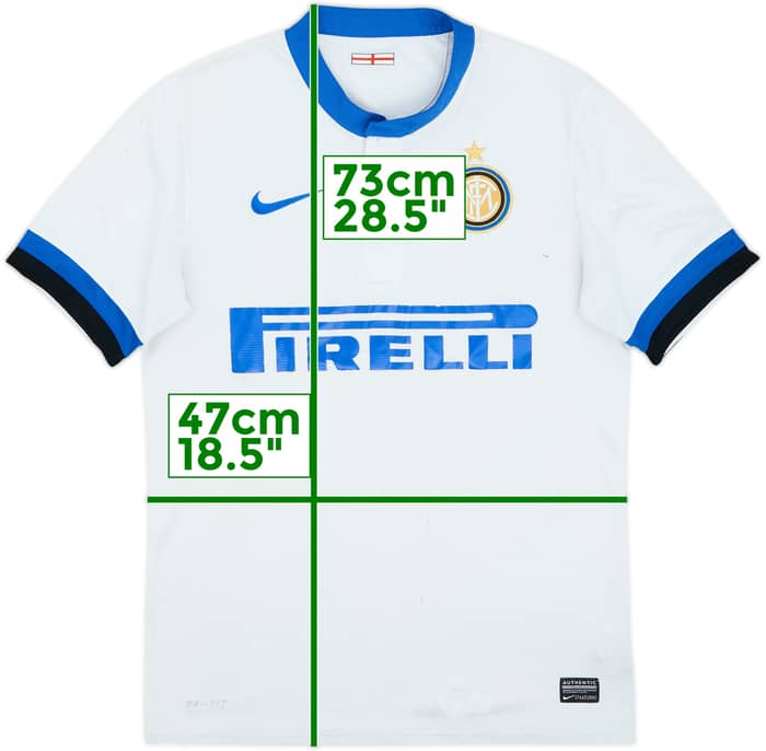2013-14 Inter Milan Away Shirt - 5/10 - (S)