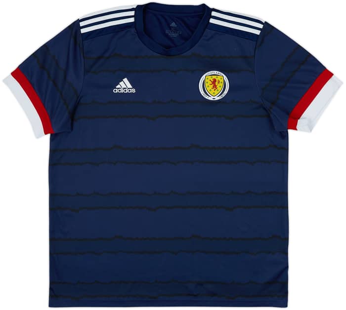 2020-22 Scotland Home Shirt - 6/10 - (XL)