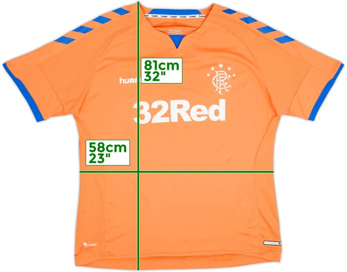 Camiseta de la tercera equipación del Rangers 2018-19 - 10/10 - (3XL)
