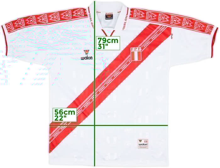 2000-01 Peru Home Shirt - 9/10 - (XL)