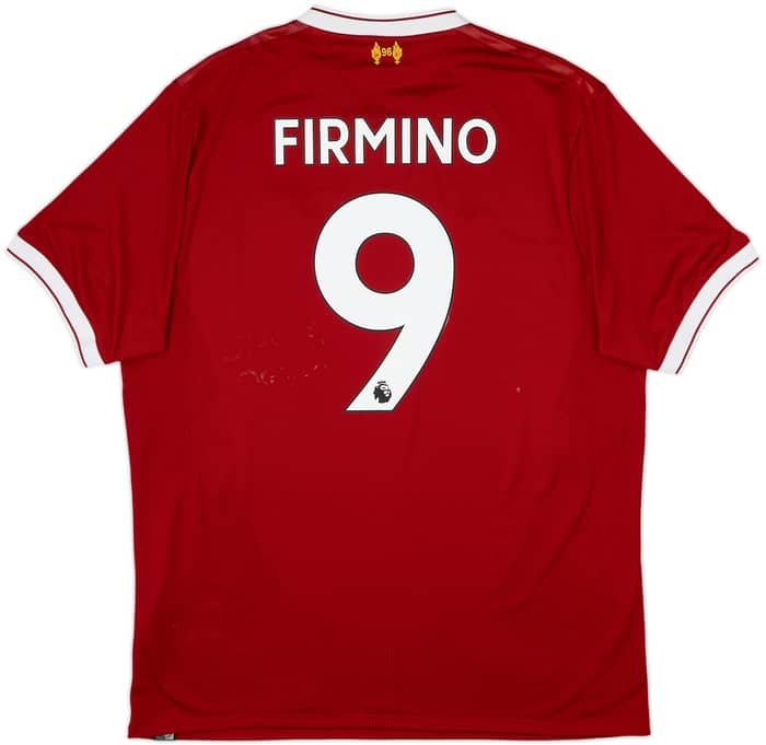 2017-18 Liverpool 125 Years Home Shirt Firmino #9 - 5/10 - (L)