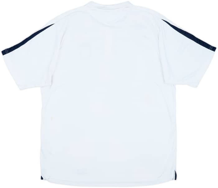 2006-07 England Umbro 1/4 Zip Polo Shirt - 5/10 - (XL)