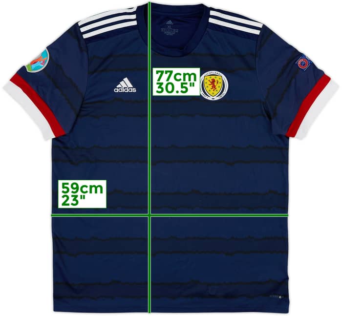 2020-22 Scotland Home Shirt - 6/10 - (XL)