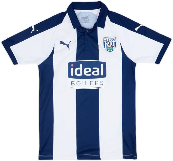 2018-19 West Brom Home Shirt Barry #18 - 6/10 - (S)