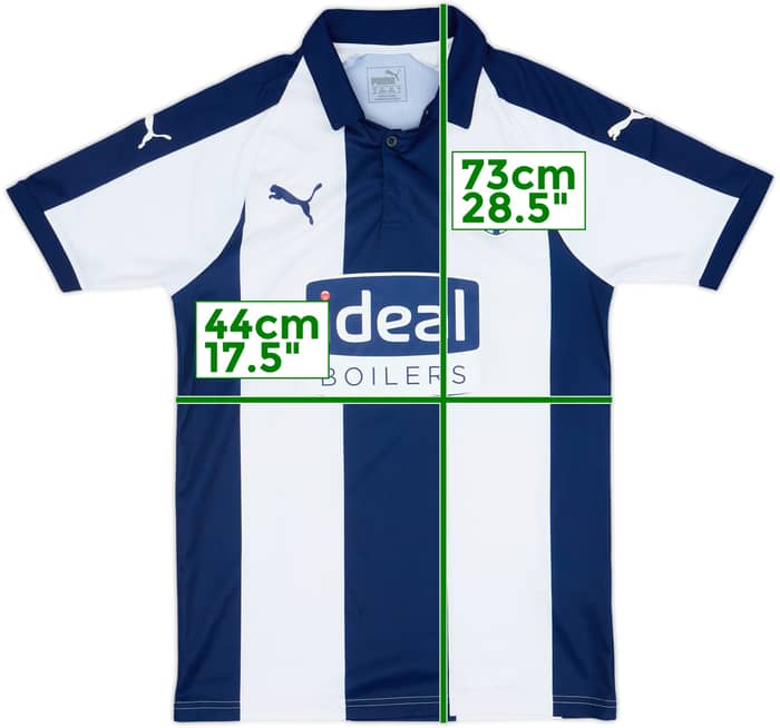 2018-19 West Brom Home Shirt - 6/10 - (S)