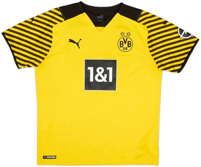 2021-22 Borussia Dortmund Home Shirt Bellingham #22 - 8/10 - (L)